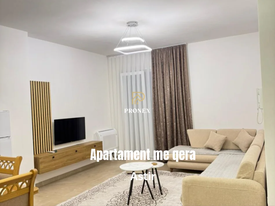 Tirane, jepet me qera apartament 1+1 Kati 9, 70 m² 450 € (Astir)