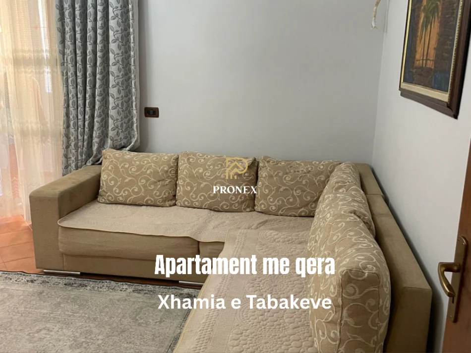Tirane, jepet me qera apartament 1+1 Kati 1, 60 m² 500 € (Xhamia e Tabakeve)