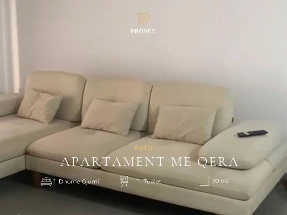 Tirane, jepet me qera apartament 1+1 Kati 5, 70 m² 550 € (Green City , Astir)