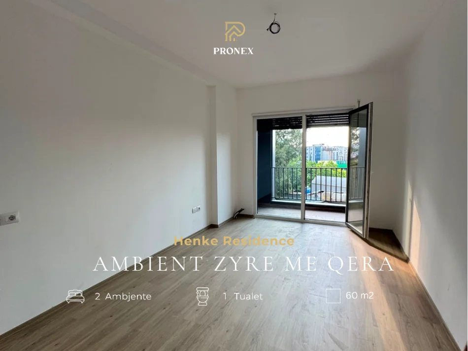 Tirane, jepet me qera zyre Kati 3, 60 m² 500 € (Henke Residence)