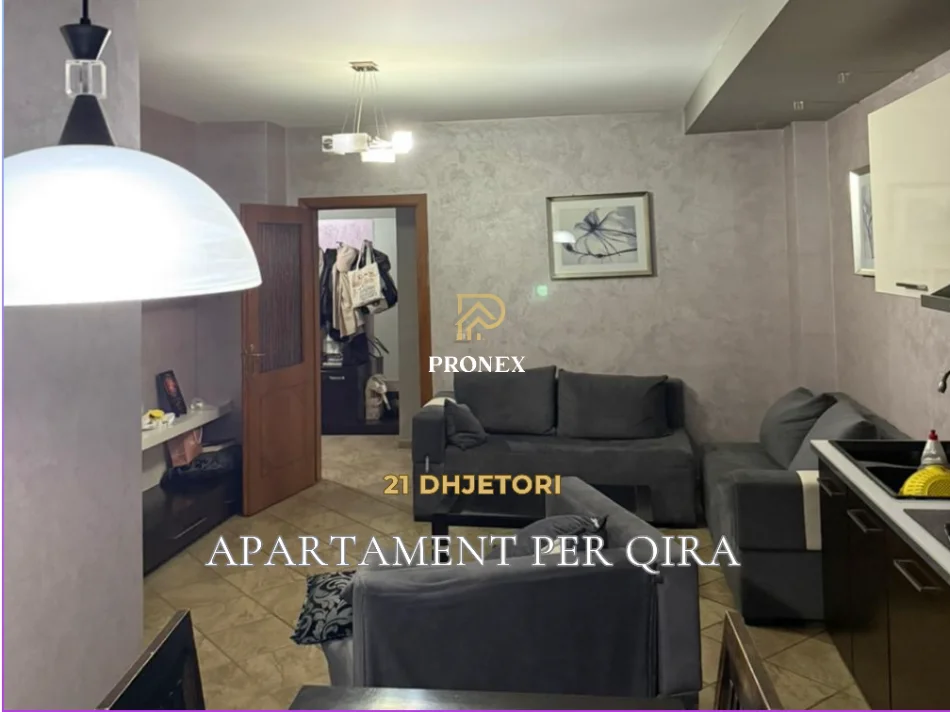 Tirane, jepet me qera apartament 2+1 Kati 5, 90 m² 600 € (21 Dhjetori, Rruga Sali Butka)