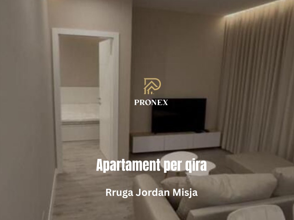 Tirane, jepet me qera apartament 1+1 Kati 6, 67 m² 650 € (Rr. Jordan Misja)