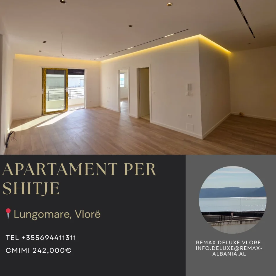 Vlore, shitet apartament 2+1 Kati 10, 110 m² 242.000 € 