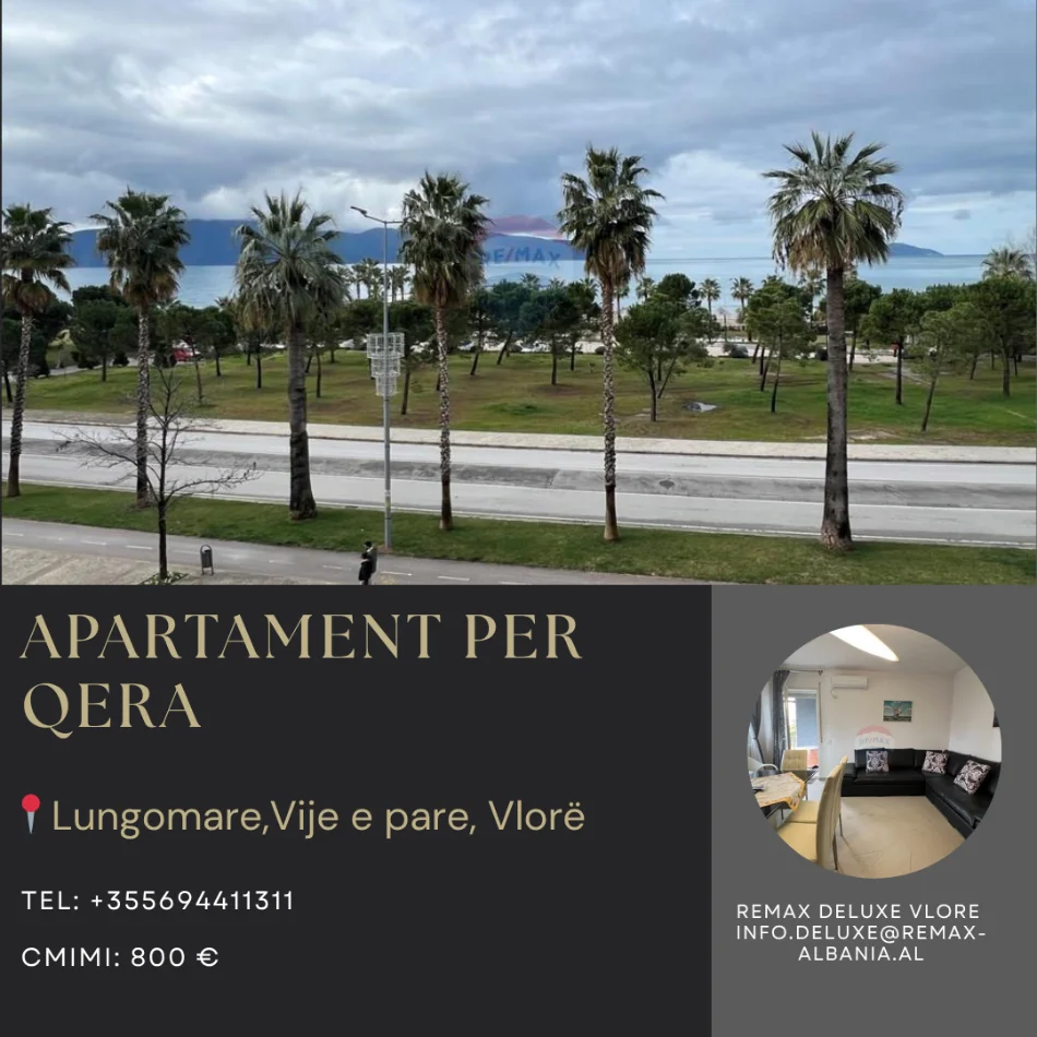Vlore - Lungomare, shitet apartament+verande | Penthouse 2+1 Kati 3, 120 m² (Lungomare, vije e pare, Vlore)