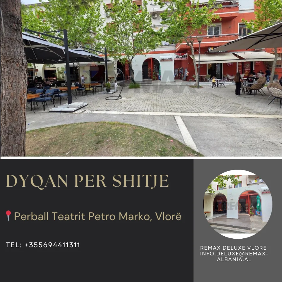 Vlore, shitet ambjent biznesi Kati 0, 21 m² (Blv. Ismail Qemali - Rruga Avni Rustemi, Vlorë)