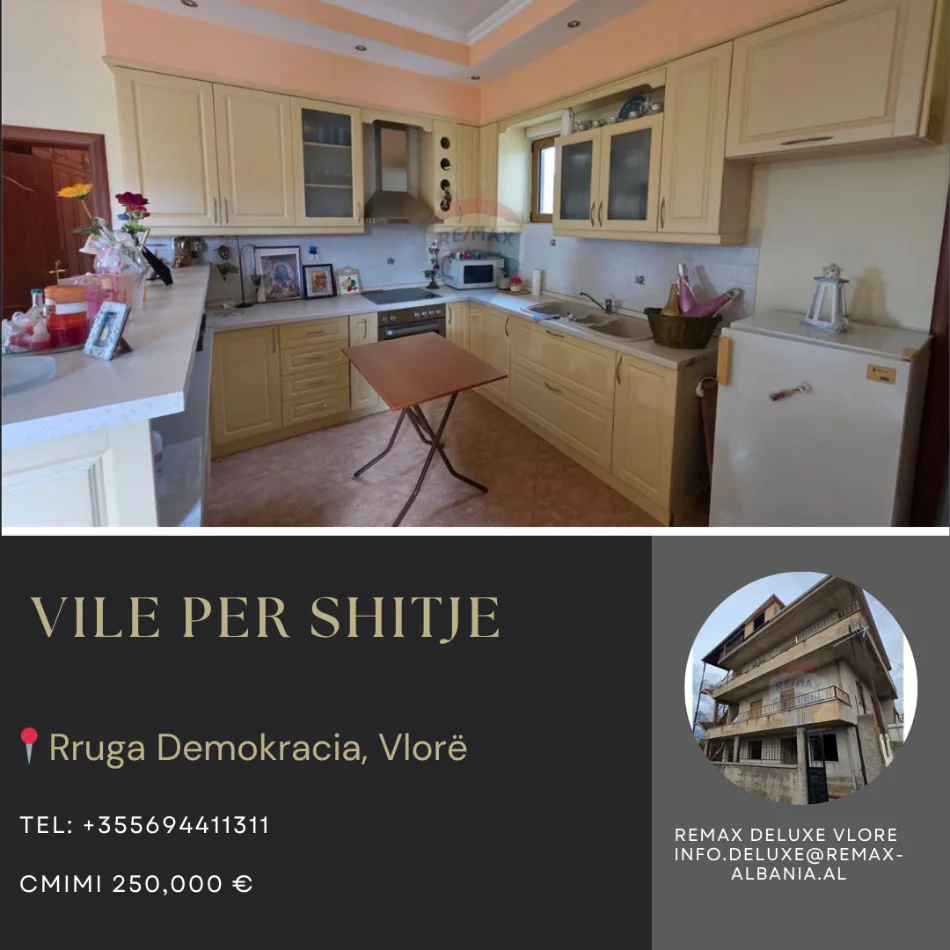 Vlore, shitet Vile Vile 4 Katshe , 407 m² 250.000 € (Rruga Demokracia, Vlore)