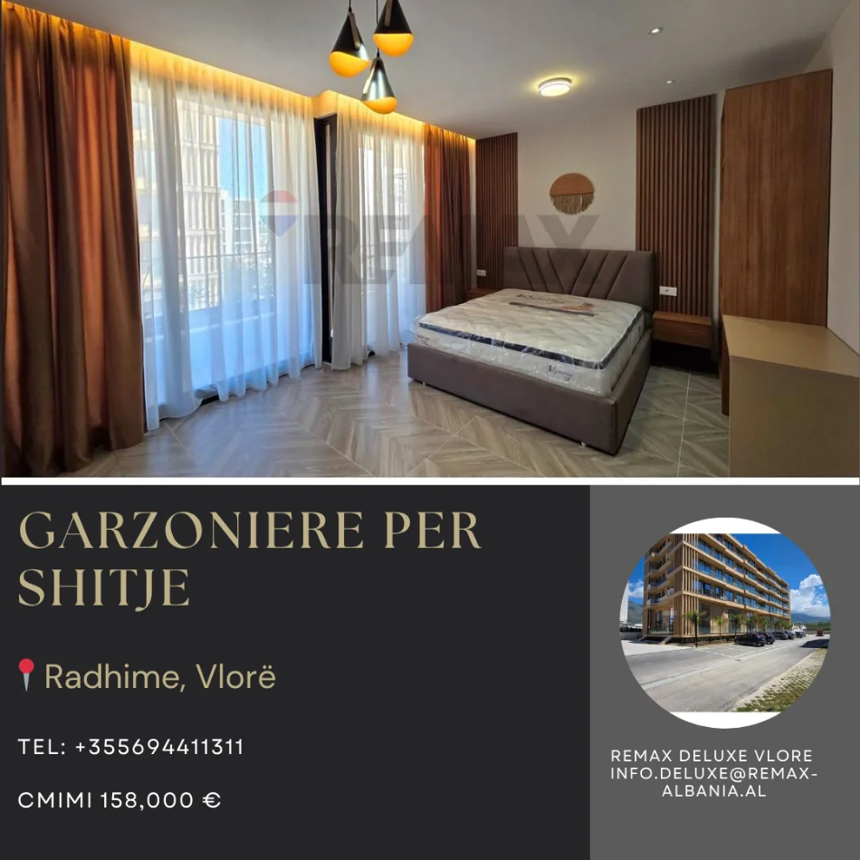 Vlore - Lungomare, shitet garsonier Studio Kati 2, 45 m² 158.000 € (Radhime, Vlore)