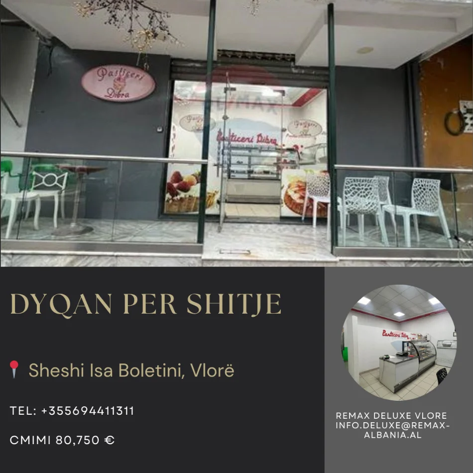 Vlore, shitet lokal Kati 1, 47 m² 80.750 € (sheshi Isa Boletini, Vlore)