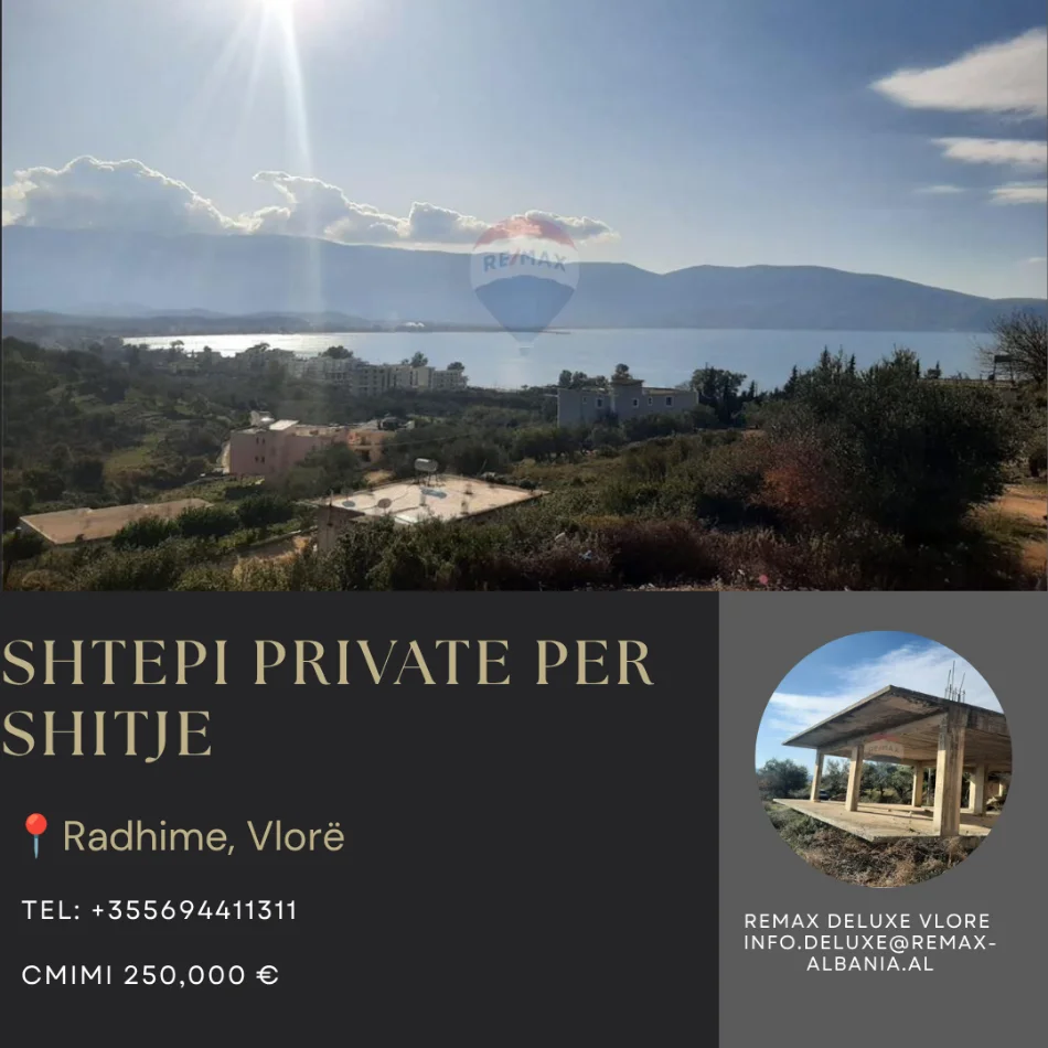 shitet shtepi Vile 1 Katshe Kati 1, 1.000 m² 250.000 € (Radhime, Vlore)