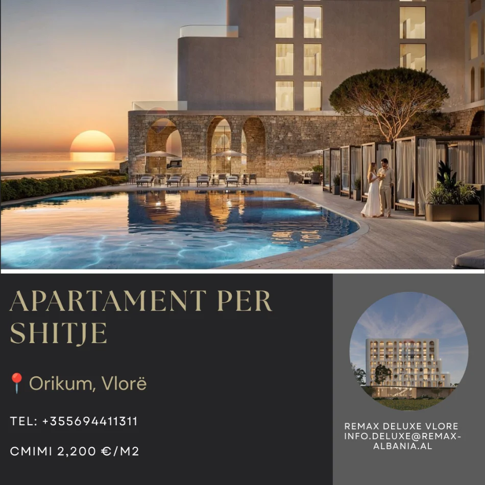 Vlore, shitet apartament 1+1 Kati 1, 84 m² (Orikum, Vlore)