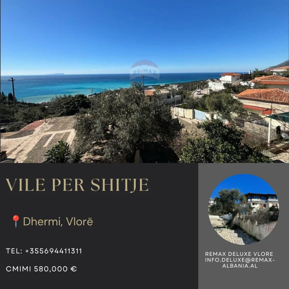 Dhermi - Palase, shitet Vile ne plazh Vile 3 Katshe , 300 m² 580.000 € (Dhermi, Vlore)