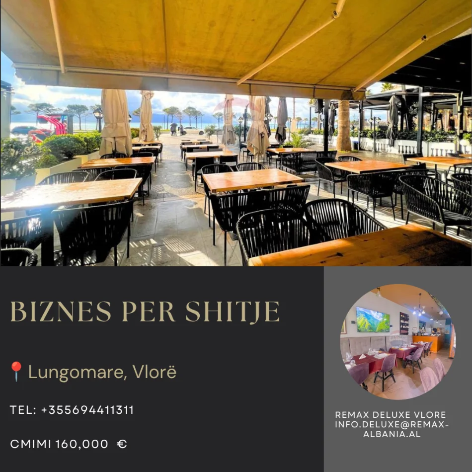 Vlore - Lungomare, shitet ambjent biznesi Kati 0, 127 m² 160.000 € (Lungomare, Vlorë)