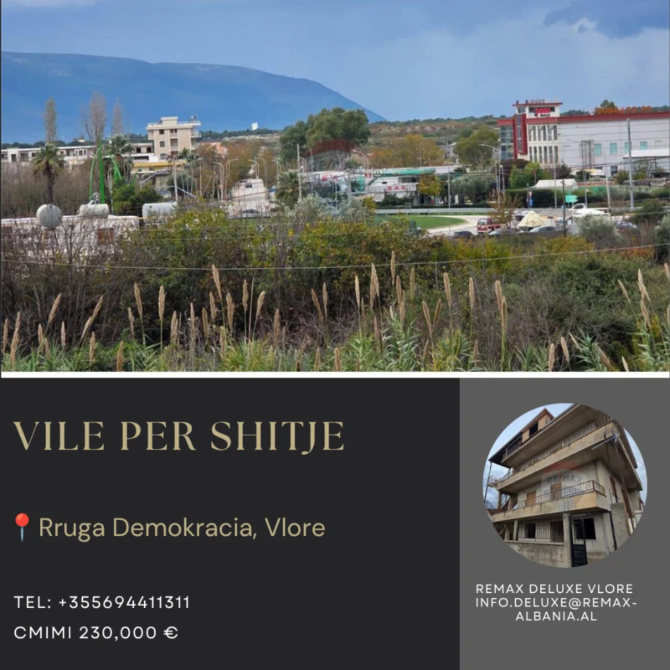 Vlore, shitet Vile Vile 3 Katshe , 407 m² 230.000 € (Rruga Demokracia, Vlorë)