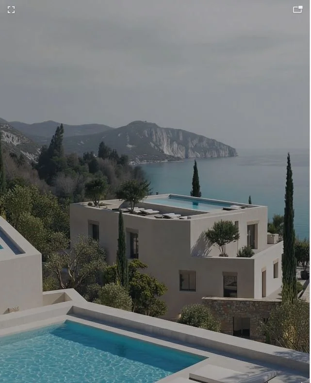 Dhermi - Palase, shitet Vile ne plazh 2+1 Kati 1, 75 m² (Dhermi, Vlore)