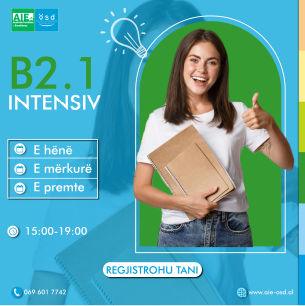 Tirane, kurse gjuhe gjermanisht Fillojnë Regjistrimet për Kursin B2.1 Intensiv!