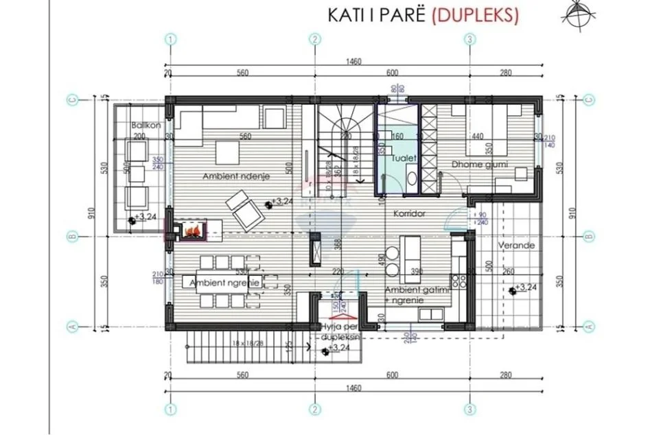 Tirane, shitet Vile , 389 m² 637.000 € (Farke)