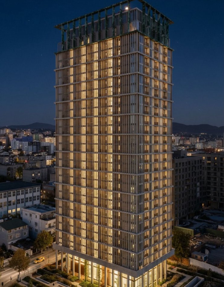 Tirane, shitet apartament 1+1 , 77 m² (Ali Demi)