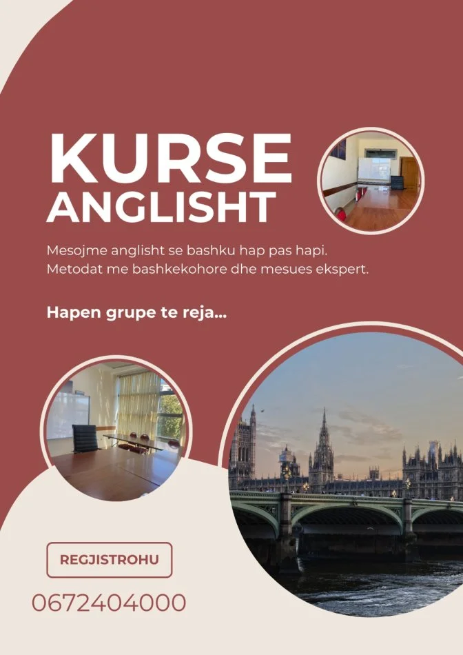 Tirane, kurse gjuhe anglisht Kurse per gjuhen Angleze