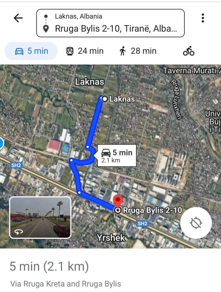 Tirane, shes , 6.000 m² 