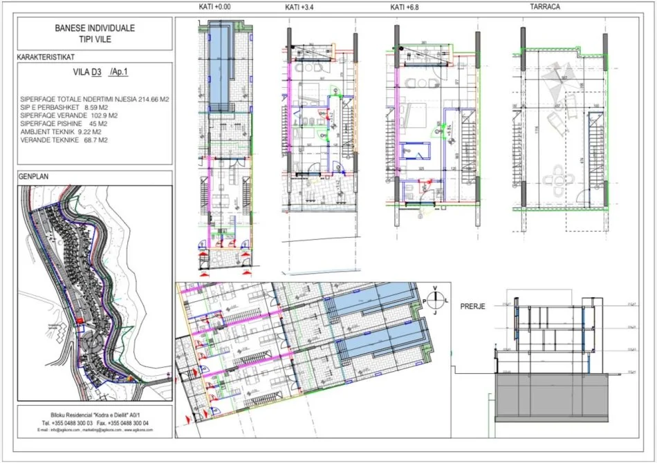 Tirane, shitet Vile 3 Katshe , 473.000 € 