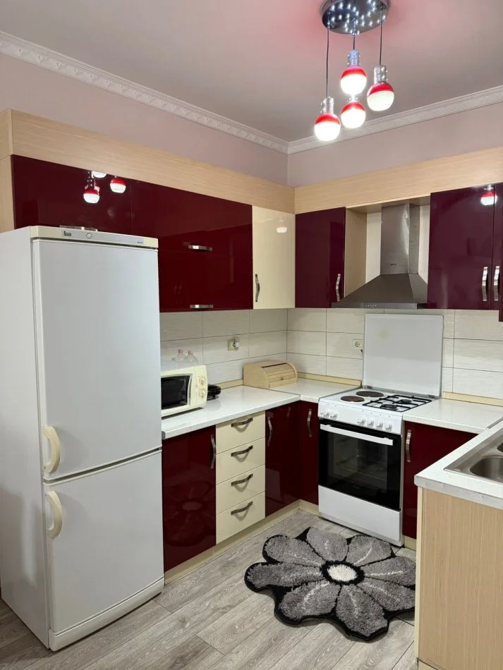 Tirane, jepet me qera apartament 1+1 Kati 5, 74 m² 55.000 Lek (Vizion Plus, Don Bosko)