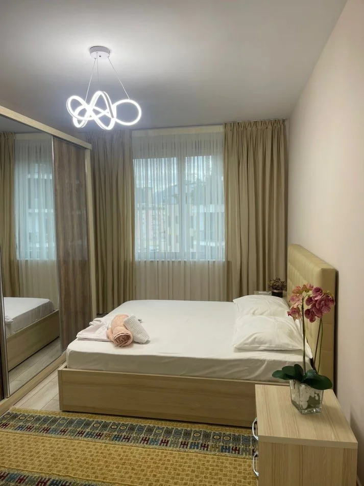 Tirane, jepet me qera apartament 1+1 Kati 9, 59 m² 1.000 € (Kosovareve)