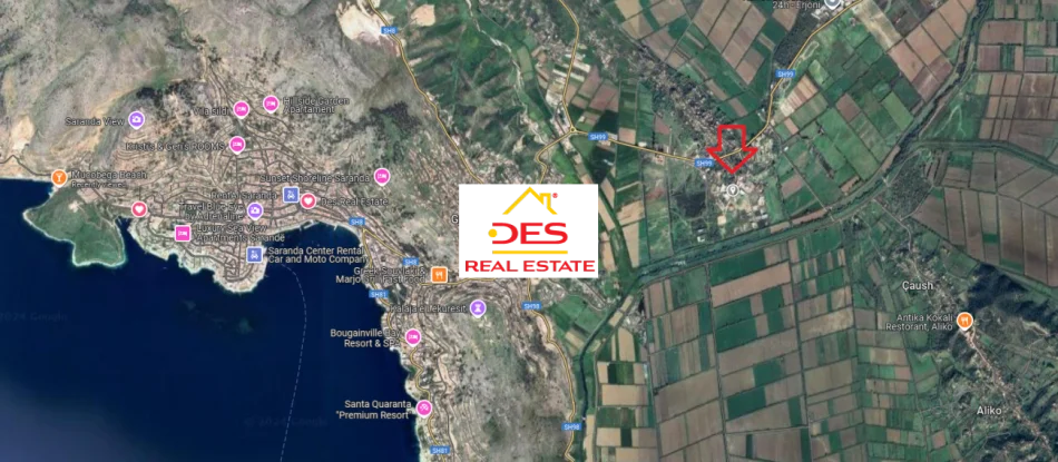 Sarande, shitet , 3.832 m² 135.000 € 