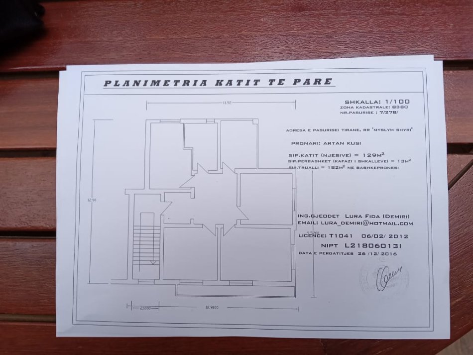 Tirane, jepet me qera apartament+verande | Penthouse 3+1+Aneks+Ballkon Kati 2, 150 m² 1.300 € (myslym shyri)