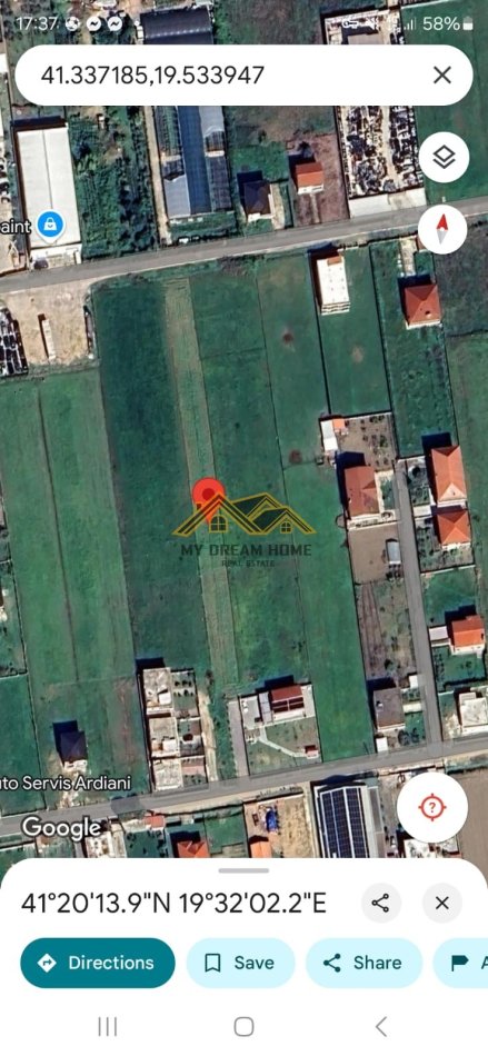 Durres, shitet toke , 4.240 m² 212.000 € (xhafzotaj)