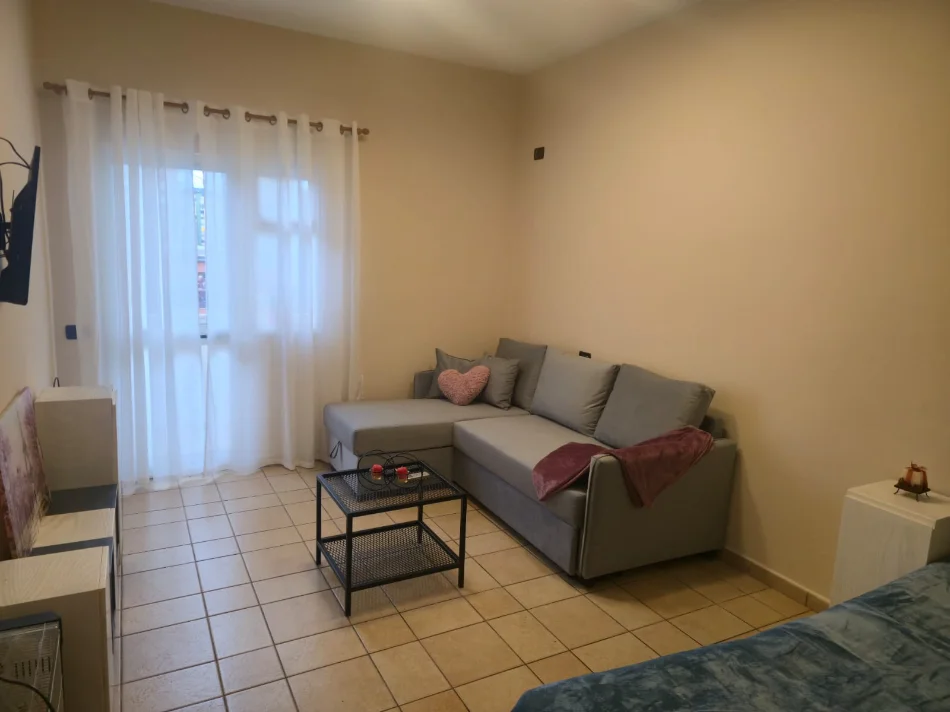 Tirane, jepet me qera apartament 1+1+Aneks Kati 4, 65 m² 450 € (ish parku i autobusave , globe)
