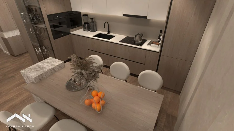 Tirane, shitet apartament 2+1+Ballkon Kati 3, 128 m² 186.000 € (tek Rezidenca Porta Tirana e Re)