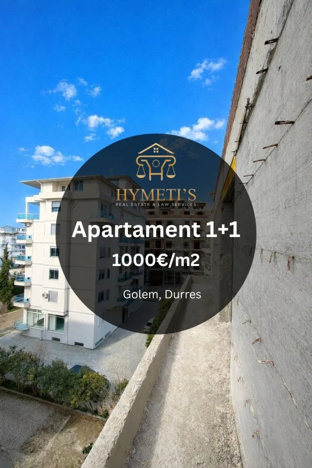 Golem, shitet apartament 1+1+Ballkon Kati 4, 77 m² 