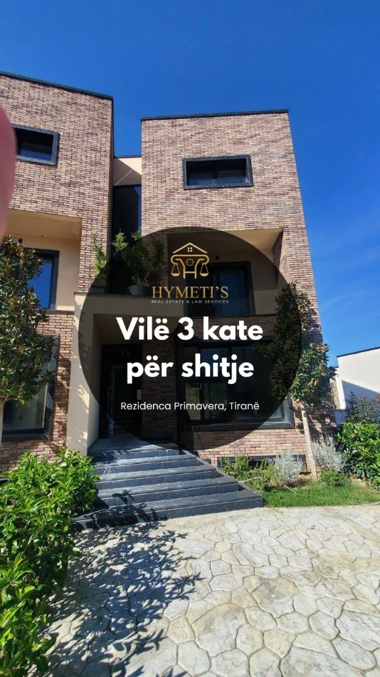 Tirane, shitet Vile 3 Katshe , 367 m² 700.000 € (Rezidenca Primavera)