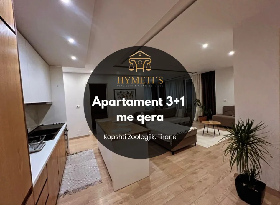 Tirane, jepet me qera apartament 3+1 , 120 m² 900 € (Kopshti Zoologjik)