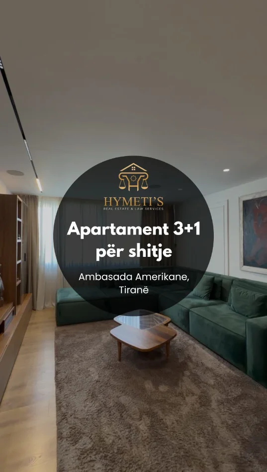 Tirane, shitet apartament 3+1+Ballkon , 170 m² 800.000 € (prane Ambasades Amerikane)