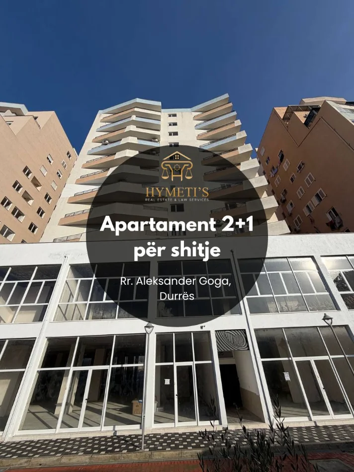 Durres, shitet apartament 2+1+Ballkon Kati 6, 90 m² 85.500 € (Te Billa Durrës, Rruga Aleksander Goga)