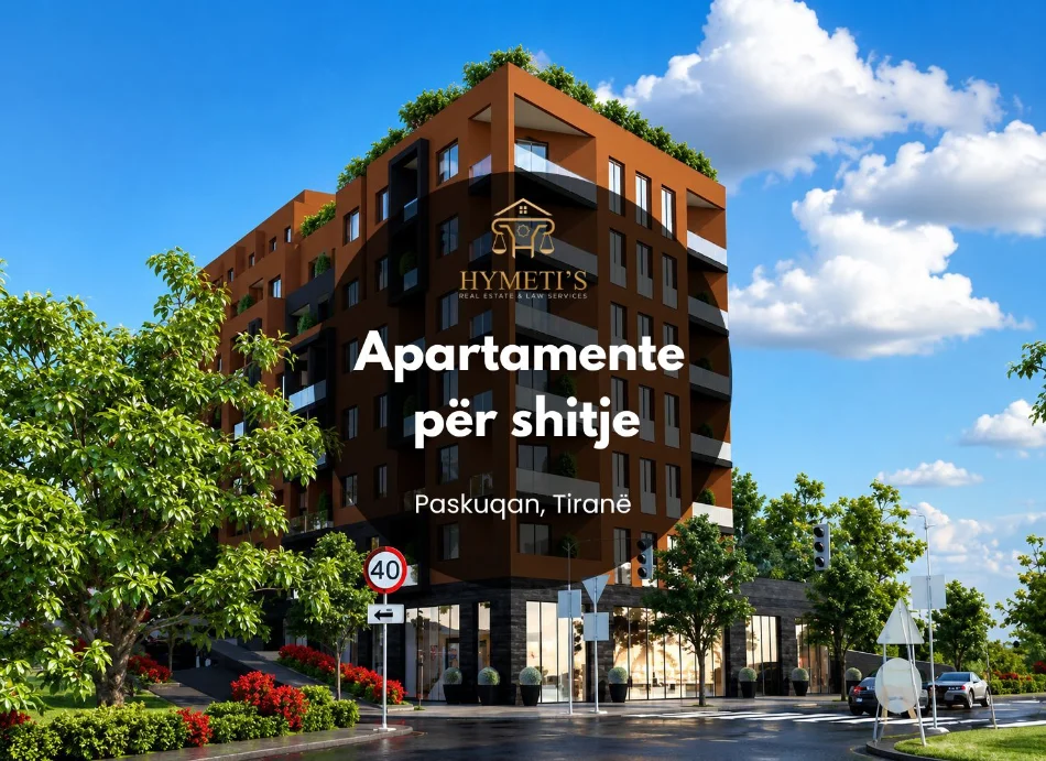 Tirane, shitet apartament , (KUPA, Paskuqan)