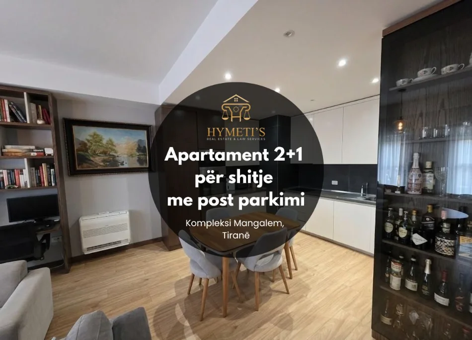 Tirane, shitet apartament 2+1+Ballkon , 79 m² 170.000 € (Kompleksi Mangalem)