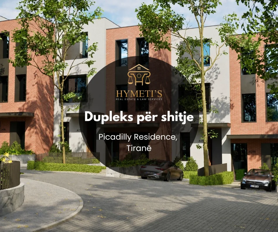 Tirane, shitet apartament duplex , 197 m² (Picadilly Residence, Tiranë)