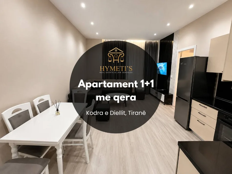 Tirane, jepet me qera apartament 1+1 Kati 0, 60 m² 549 € (Kodra e Diellit, Tirane)