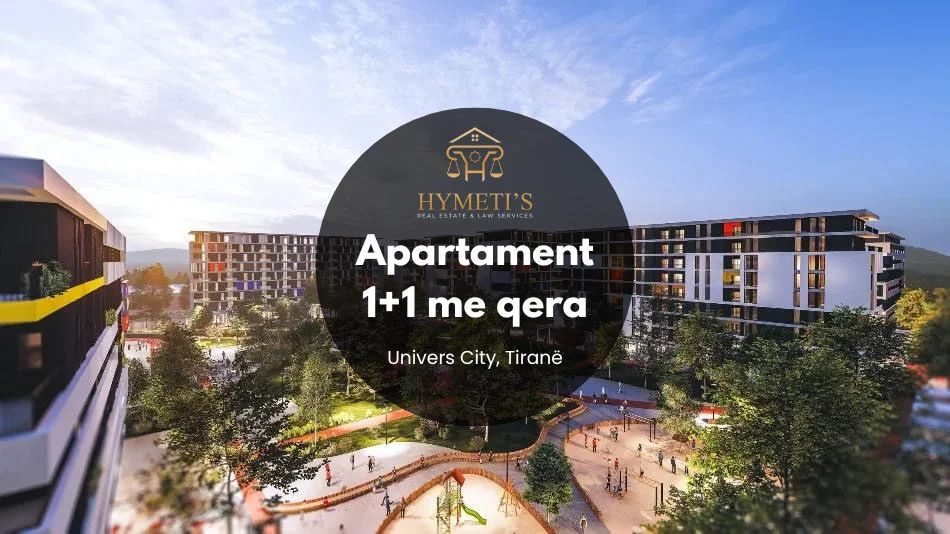 Tirane, jepet me qera apartament 1+1 , 450 € (Univers City, Tiranë)
