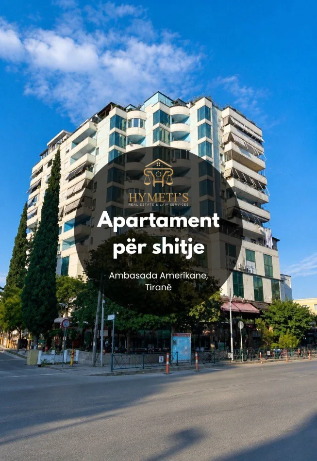 shitet apartament , 180 m² 450.000 € (prane Ambasades Amerikane)