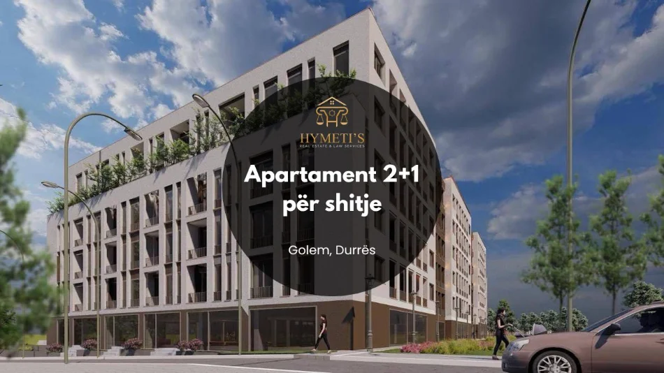 Golem, shitet apartament 2+1+Ballkon Kati 2, 93 m² 92.000 € 