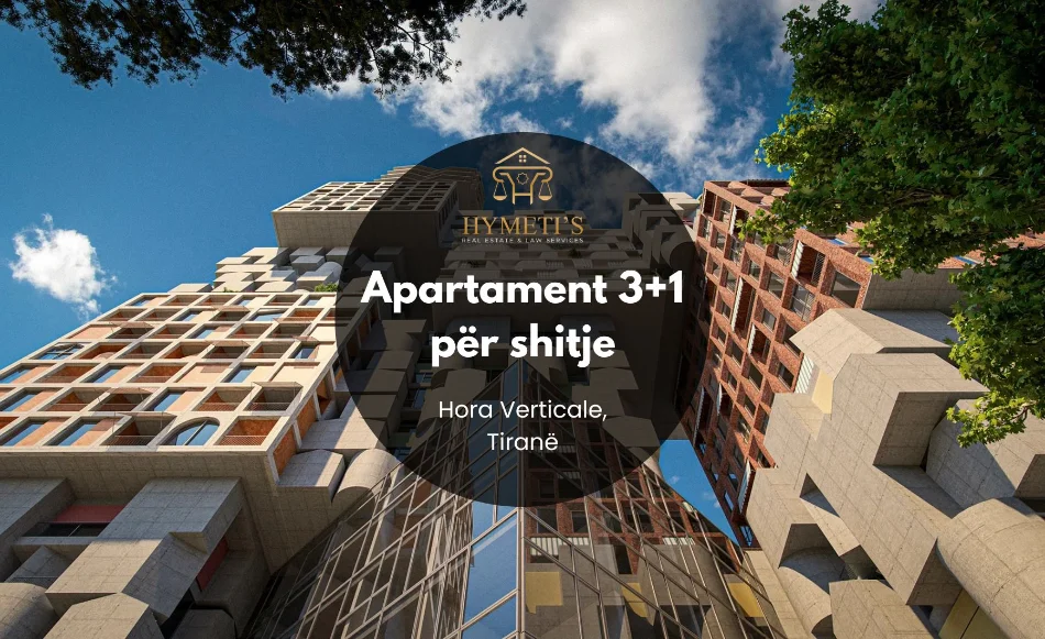 shitet apartament 3+1+Ballkon Kati 14, 151 m² (Hora VERTICALE, Tiranë)