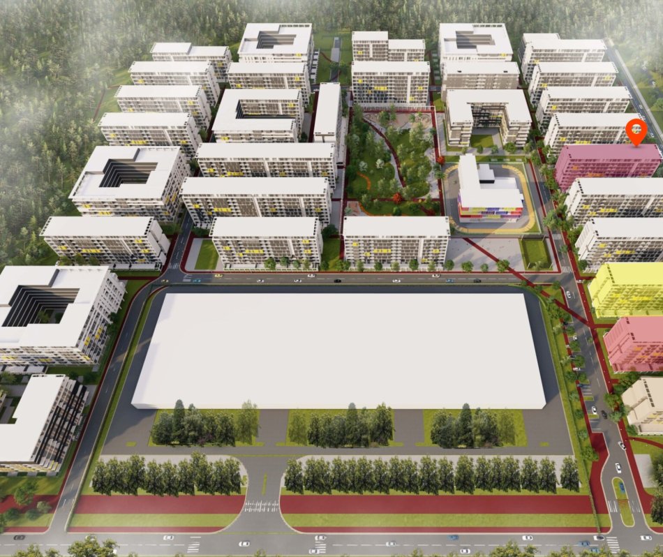 Tirane, shitet apartament 2+1 Kati 5, 94 m² 94.000 € (Univers City)