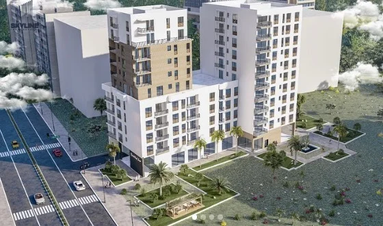 Tirane, shitet 2 apartament 1+1 Kati 9, Siperfaqe: 63.44 m2 dhe 53.56 m2 (Ish Fusha Aviacionit)