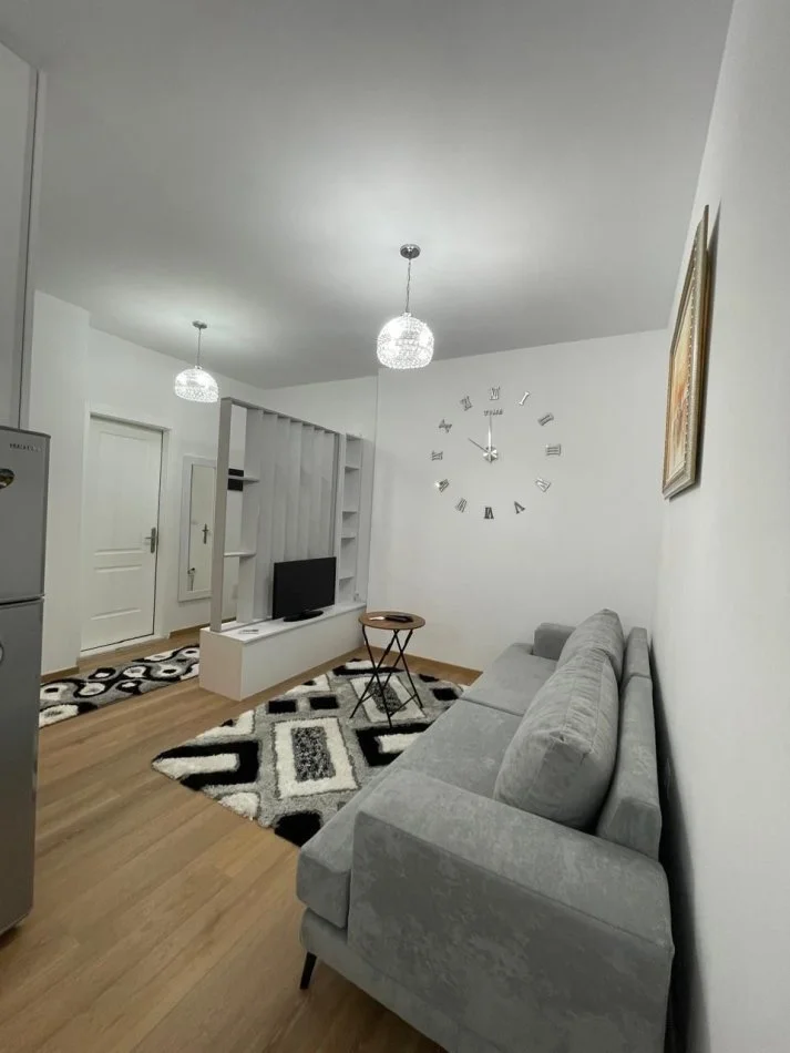 Tirane, jepet me qera apartament 1+1 Kati 4, 55 m² 450 € (Brryli)