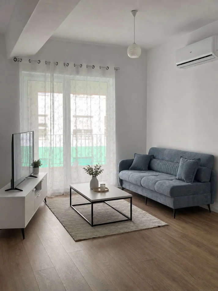 Tirane, jepet me qera apartament 1+1 , 60 m² 350 € (Rruga Pasho Hysa)