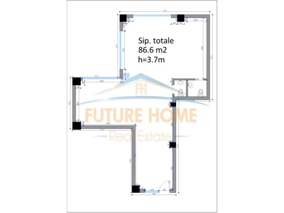 Tirane, shitet ambjent biznesi Kati 0, 87 m² 250.000 € (Rruga Jordan Misja)