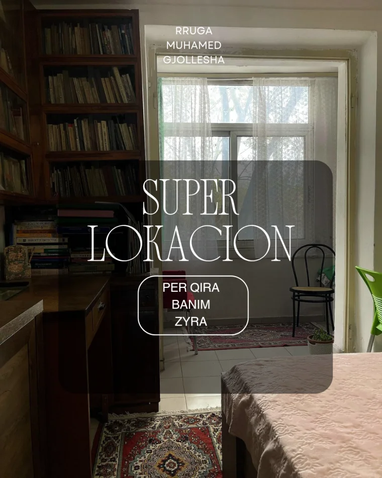 Shqiperi, jap me qera apartament 1+1+Aneks+Ballkon Kati 2, 62 m² 590 € (Muhamed Gjollesha)